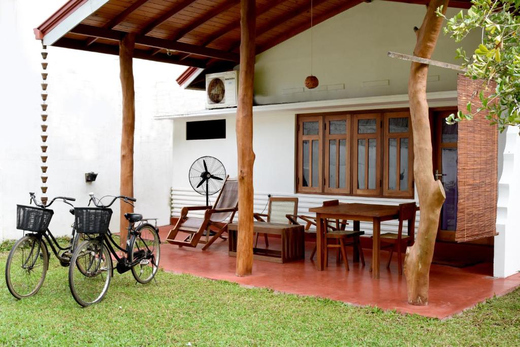 Patio nebo venkovní prostory v ubytování Villa Polhena