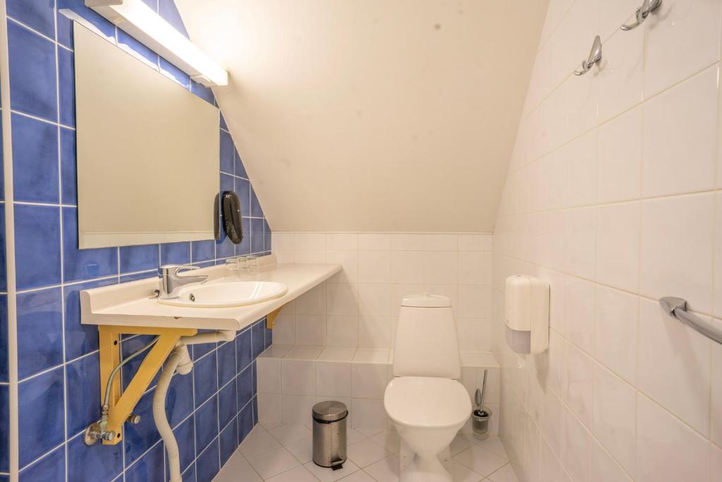 Koupelna v ubytování Kongo Hotel