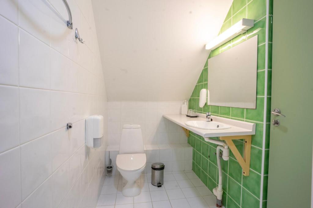 Koupelna v ubytování Kongo Hotel