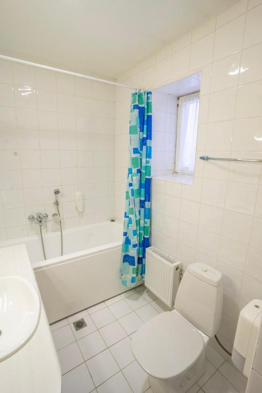Koupelna v ubytování Kongo Hotel