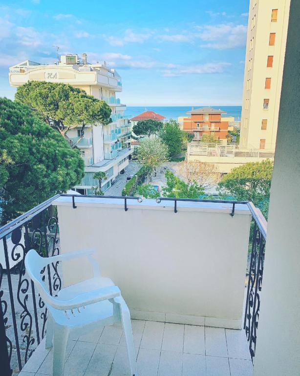 A balcony or terrace at Hotel Baby B&B