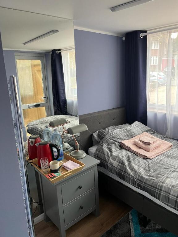 Cozy Guest Room in High Barnet (London) with Private Entrance and Small Terrace - 带私人浴室的单人间