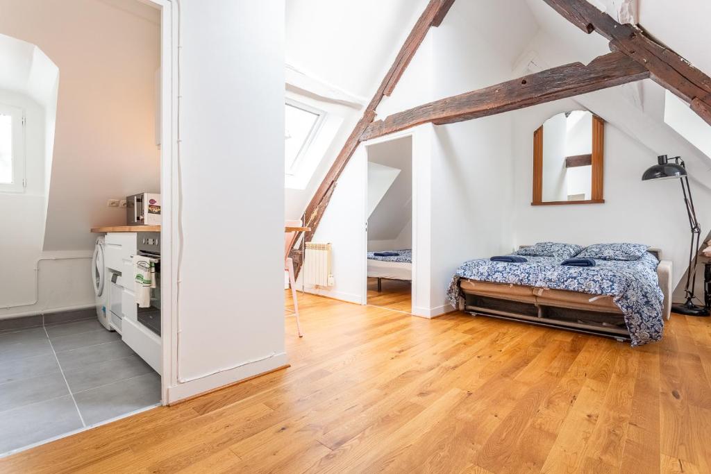 Romantic loft apartment in Le Marais! Min 31 nights from APRIL 2026 and beyond - Appartement 1 Chambre