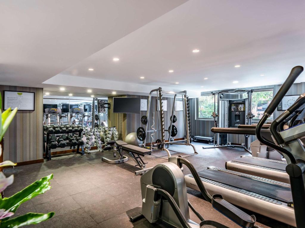 Fitness centrum a/nebo fitness zařízení v ubytování Sofitel Bogota Victoria Regia