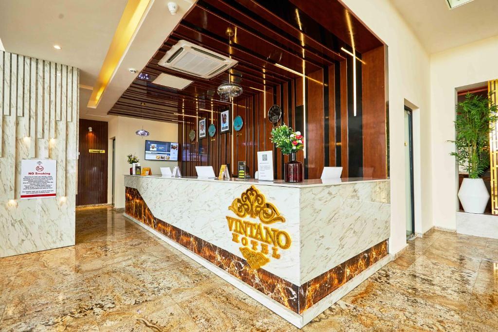Vstupní hala nebo recepce v ubytování Vintano Hotel