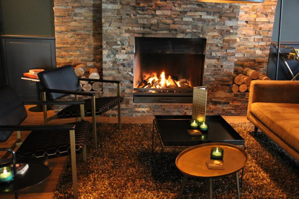 Posezení v ubytování Hotel Hogerhuys - adults only