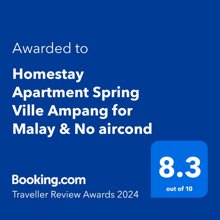 una cita de arándanos con valor de primavera que arregle para Malley y sin antenoym en Homestay Budget Ampang for Malay en Ampang