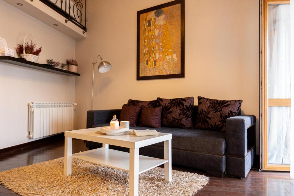 Posezení v ubytování Apartamenty Przemyśl