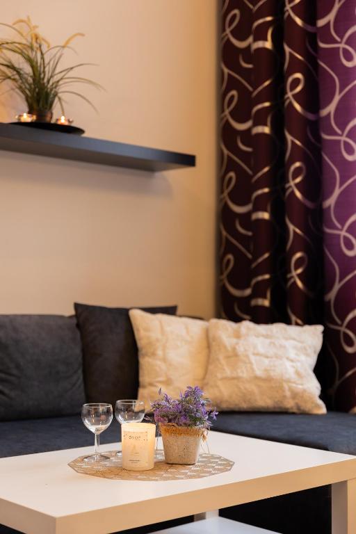 Posezení v ubytování Apartamenty Przemyśl