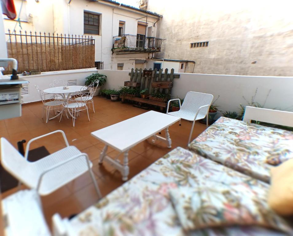 Posedenie v ubytovaní Alojamiento Turístico Miguel - Logroño