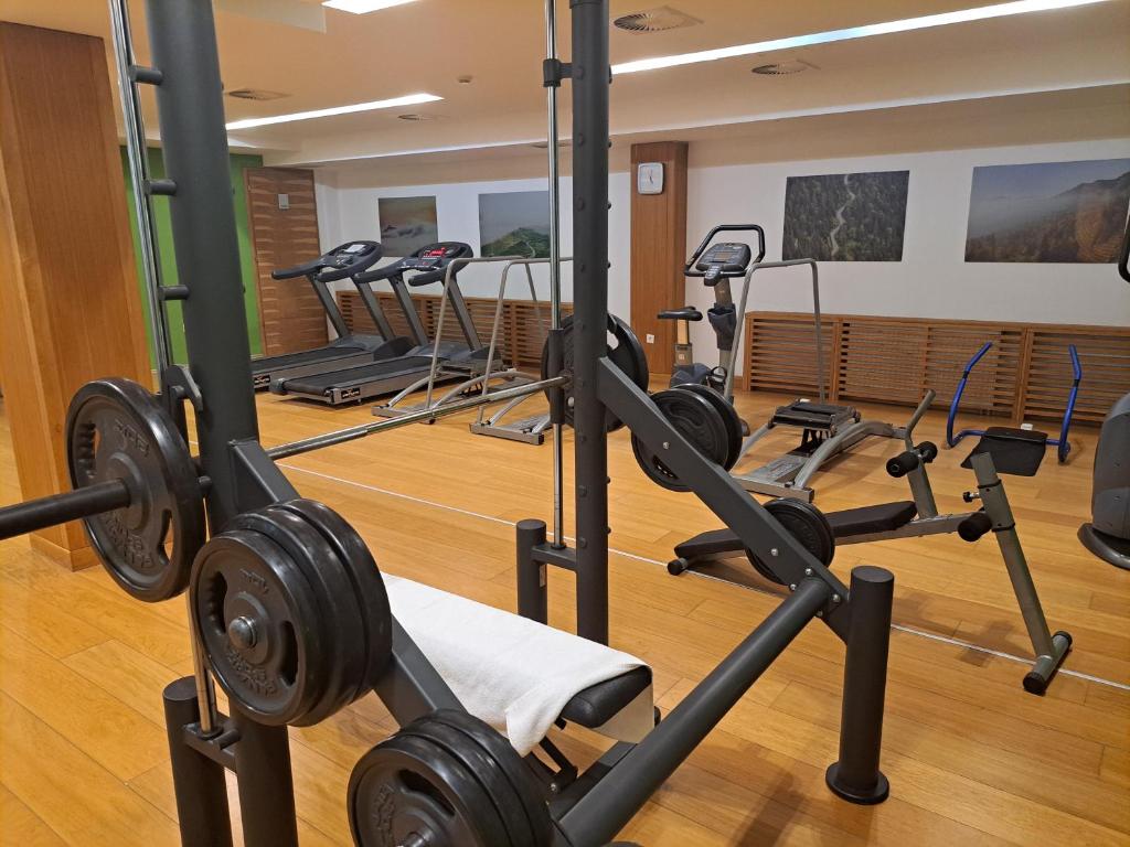 Fitness centrum a/nebo fitness zařízení v ubytování Aparthotel Vucko Jahorina NEW 451