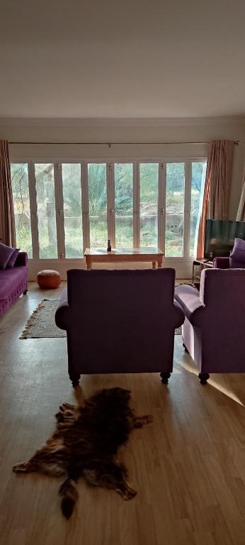 Posezení v ubytování Hostel Dar Alslam