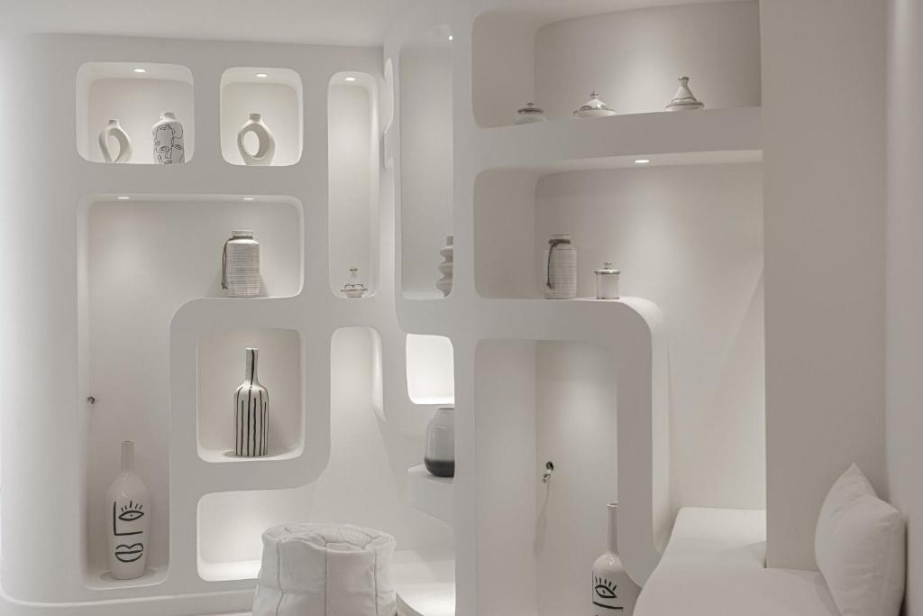Salle de bains dans l&#39;&eacute;tablissement Luxury Penthouse Montfleury