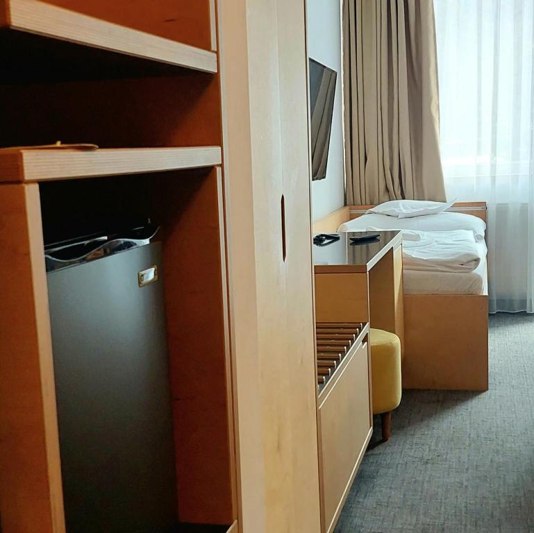 Postel nebo postele na pokoji v ubytování Hotel Diery