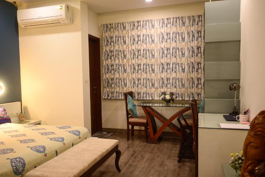 Postel nebo postele na pokoji v ubytování Pacation Home Stay