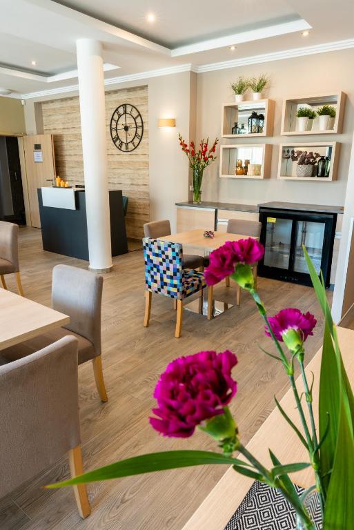 Kuchyň nebo kuchyňský kout v ubytování Malina Apartamenty