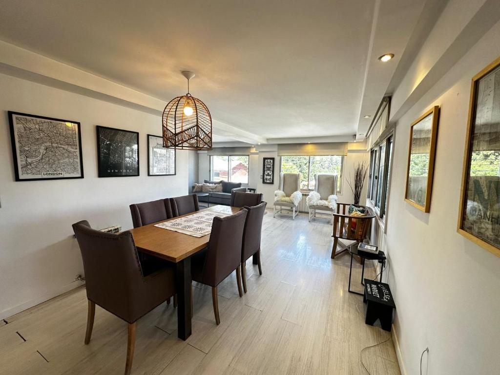 Area soggiorno di Q 620 - Centro Bariloche - 6 personas