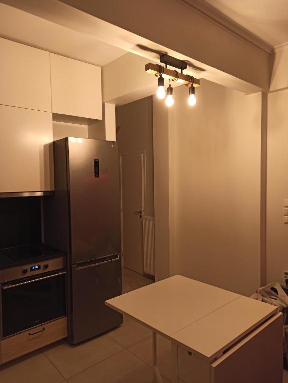 Kuchyň nebo kuchyňský kout v ubytování Luxury Little Loft Heaven