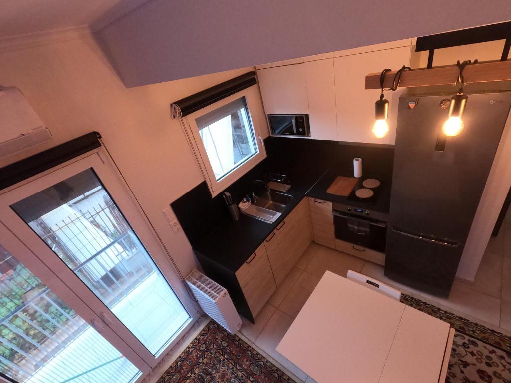 Kuchyň nebo kuchyňský kout v ubytování Luxury Little Loft Heaven