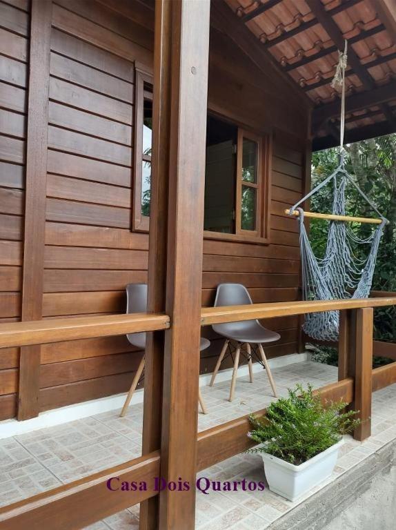 Patio nebo venkovní prostory v ubytování Casa e kitnet Morada Aguiar - casa