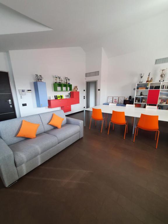 Posezení v ubytování B&B Casa Sara