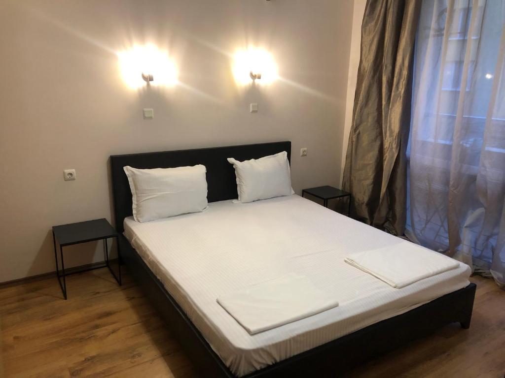 A bed or beds in a room at apartment Radost