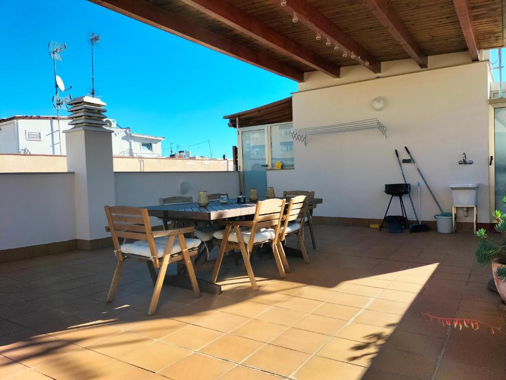 A balcony or terrace at Mediterranean City
