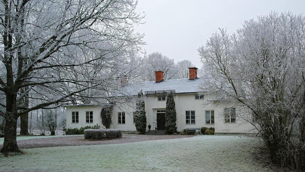 Olsbacka Gård v zimě