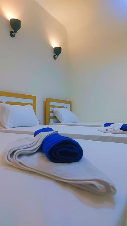 Postel nebo postele na pokoji v ubytování Brother Hotel Dahab