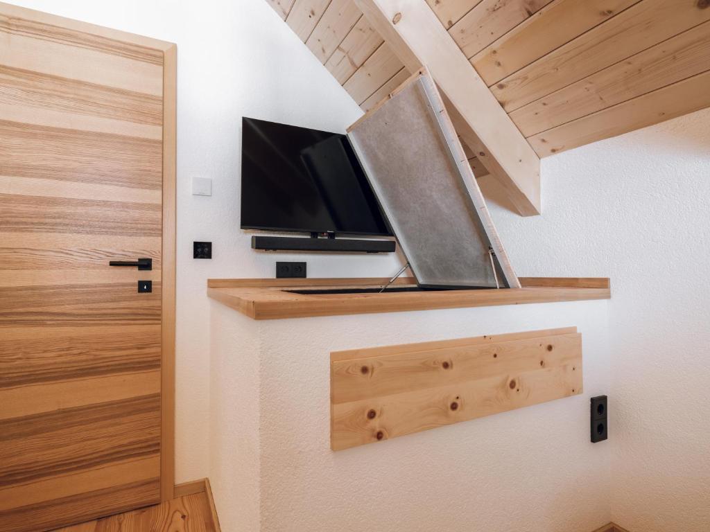 TV a/nebo společenská místnost v ubytování Haus 1683 - Wolfbauer