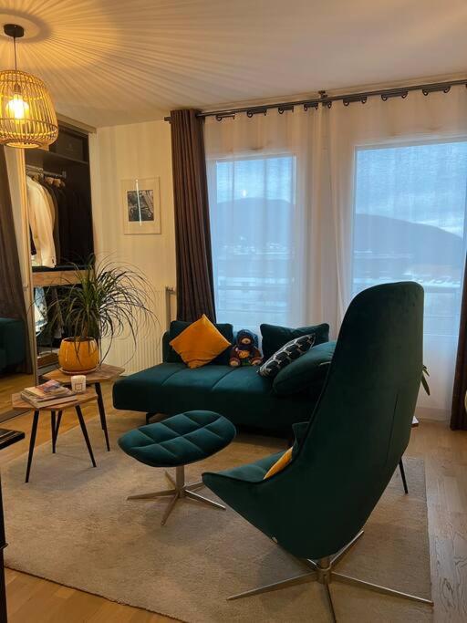 Photo de la galerie de l'établissement Warm apartment + private free park., à Vétraz-Monthoux