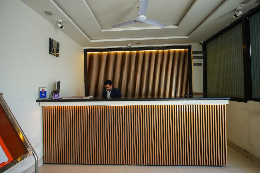 Vstupní hala nebo recepce v ubytování Hotel Agra Dazzling East Gate