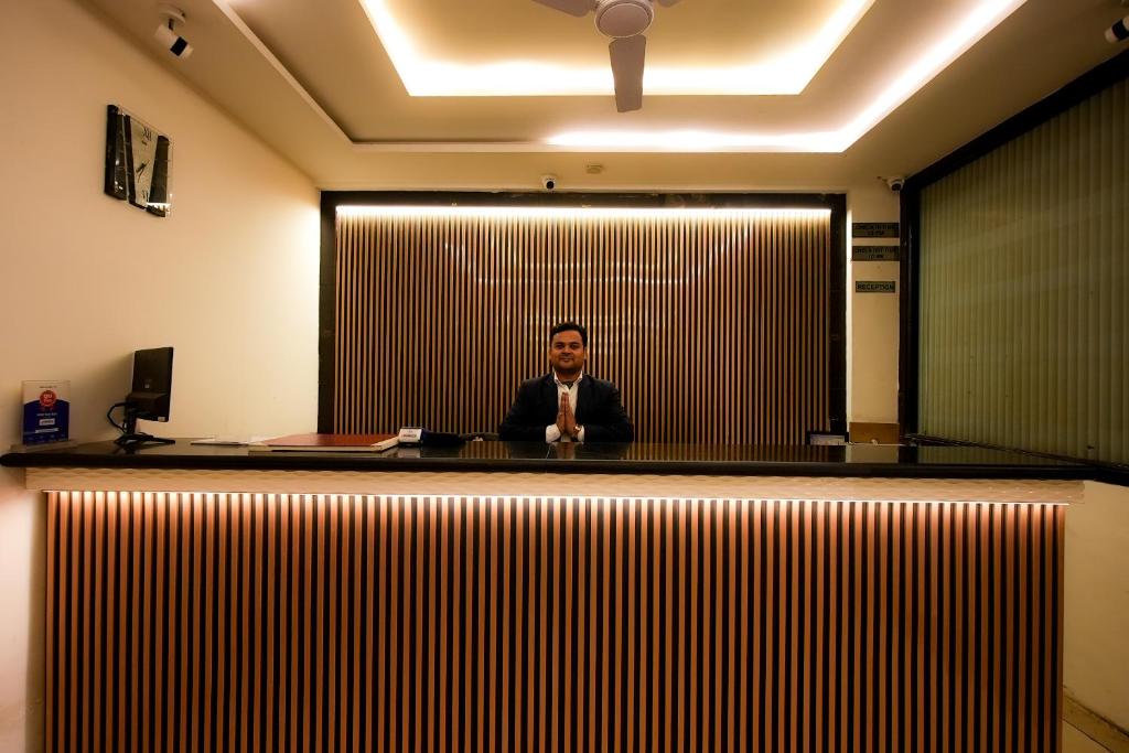 Vstupní hala nebo recepce v ubytování Hotel Agra Dazzling East Gate
