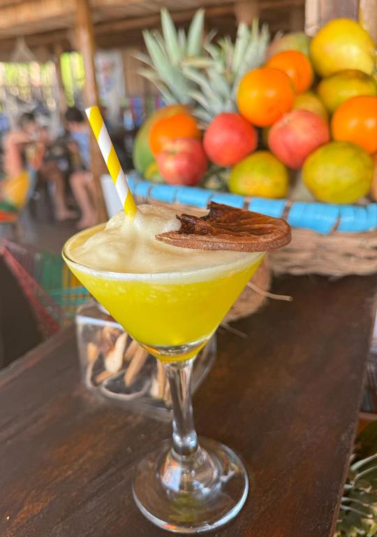 Nápoje v ubytování Tequila SunBeach Baru Eco-Hotel