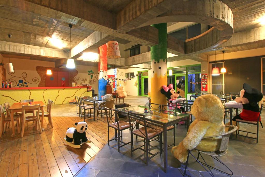 Restaurace v ubytování Yun Tien Feng Chuan B&B
