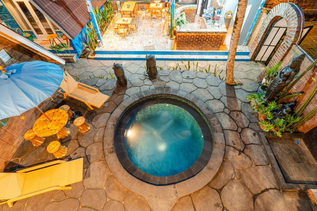 Bazén v ubytování Byron Jungle Resort nebo v jeho okolí
