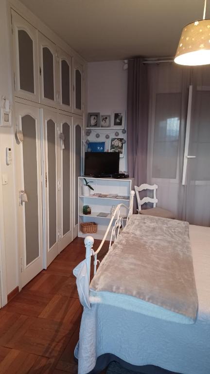 Postel nebo postele na pokoji v ubytování La Tuiliere