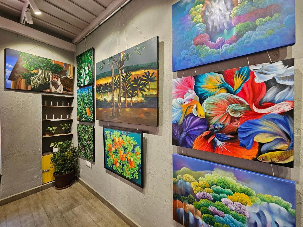 Fotografie z fotogalerie ubytování Idha Artists' Gallery - Stay with Art v destinaci Kóčin