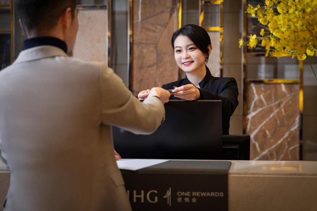 Hosté ubytování Crowne Plaza Tianjin Binhai Center by IHG