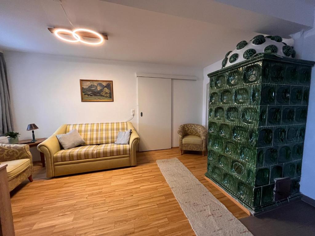 Posezení v ubytování Obersdorfer Hof