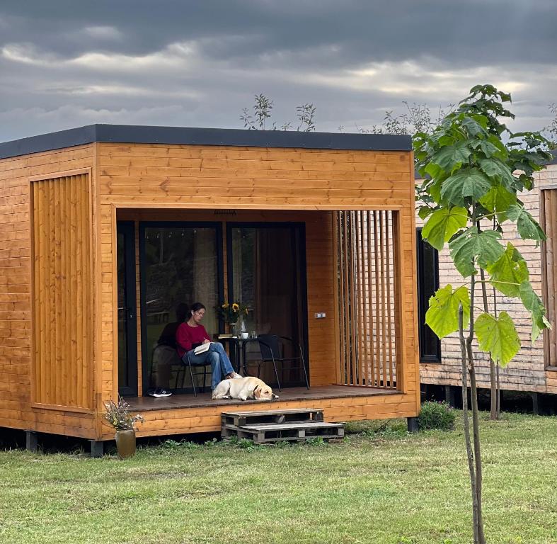 Hosté ubytování Chubini Winery & Cabins