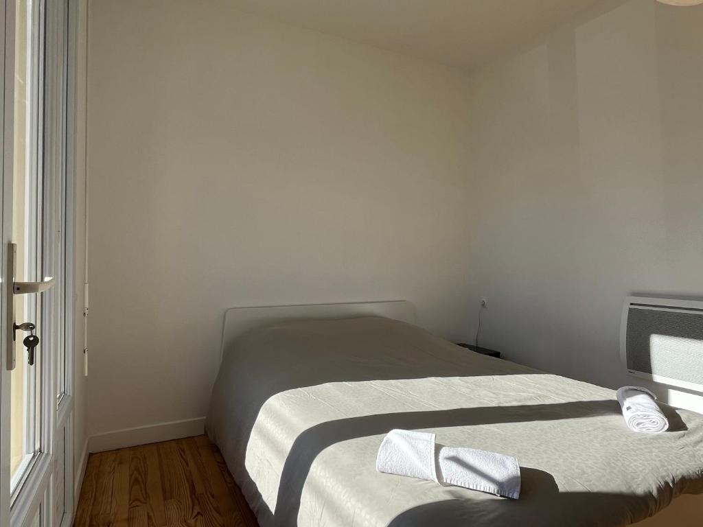 Posteľ alebo postele v izbe v ubytovaní Maison plain-pied Tarbes