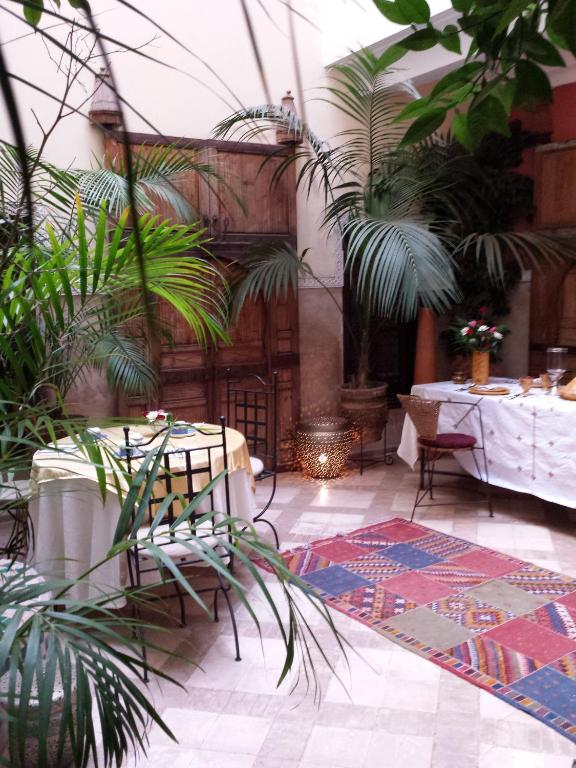 Zahrada ubytování Riad Light Of Sun