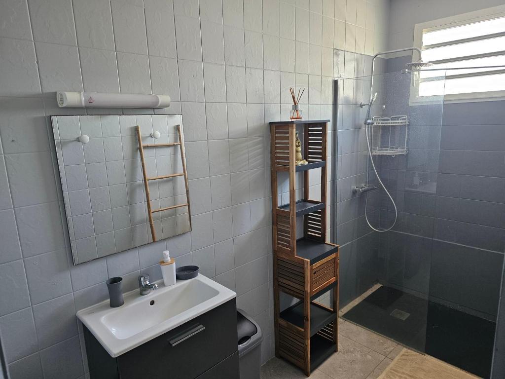 Koupelna v ubytování Villa du marquis avec piscine