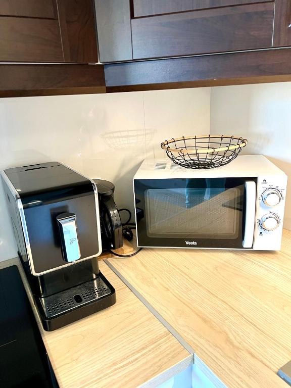 Kuchyňa alebo kuchynka v ubytovaní Apartament Baltik Star