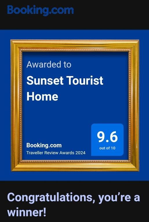 Certifikát, hodnocení, plakát nebo jiný dokument vystavený v ubytování Sunset Tourist Home