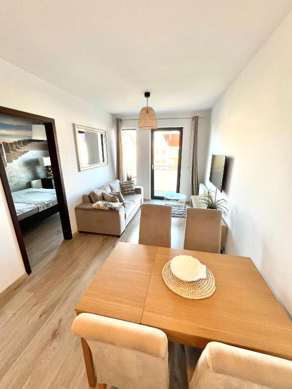 Posedenie v ubytovaní Apartament Baltik Star