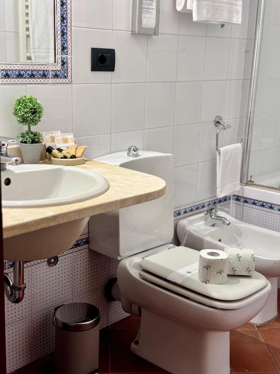 Koupelna v ubytování Hotel Relais Il Cestello