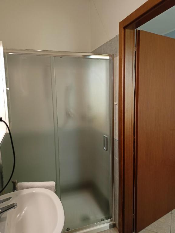 Koupelna v ubytování Hotel Ariston Imperial
