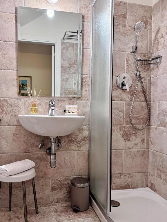 Koupelna v ubytování Hotel Relais Il Cestello